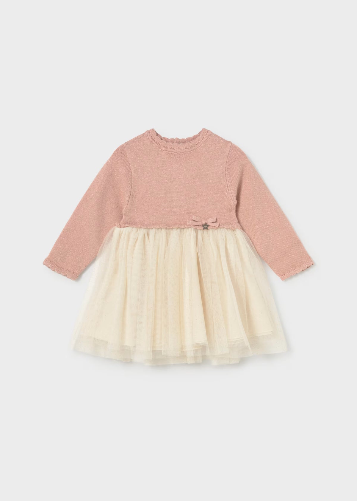 Vestido Tul Combinado