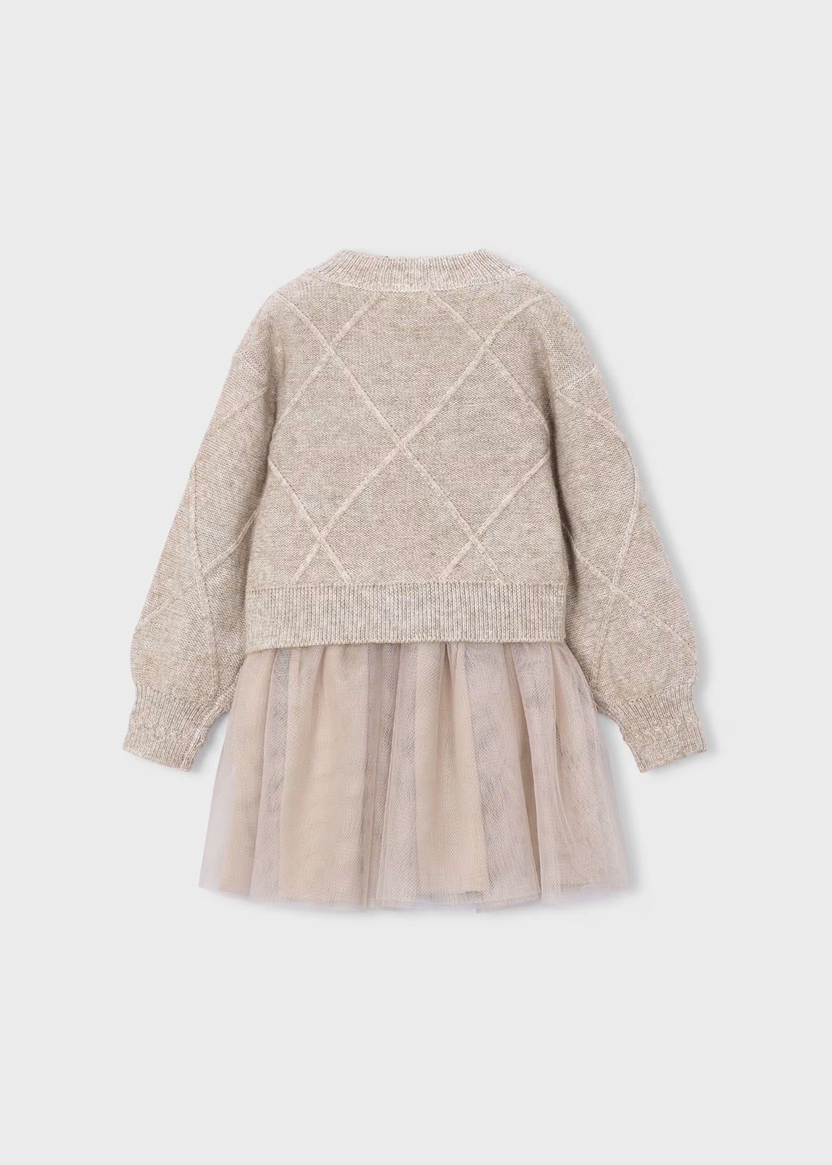 Vestido Tricot Combinado